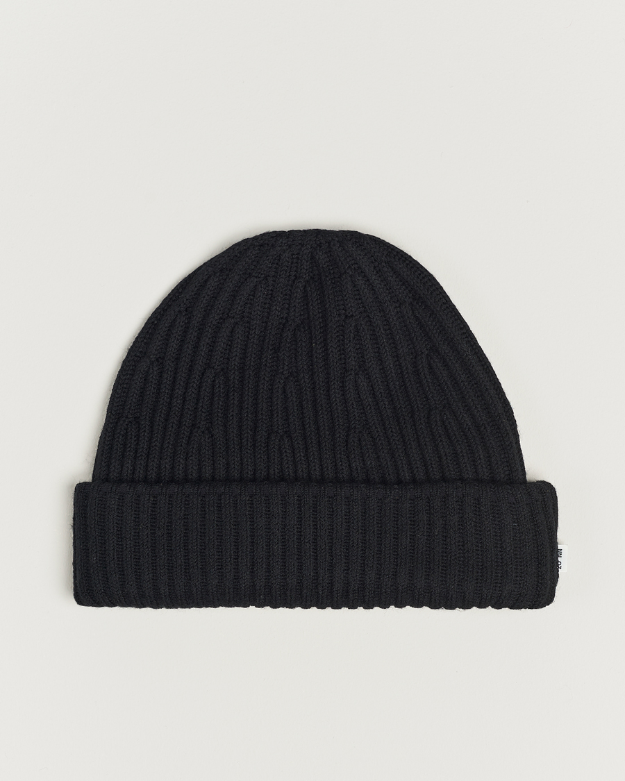 Uomini | NN07 Ribbed Hat Black | NN07 | Ribbed Hat Black