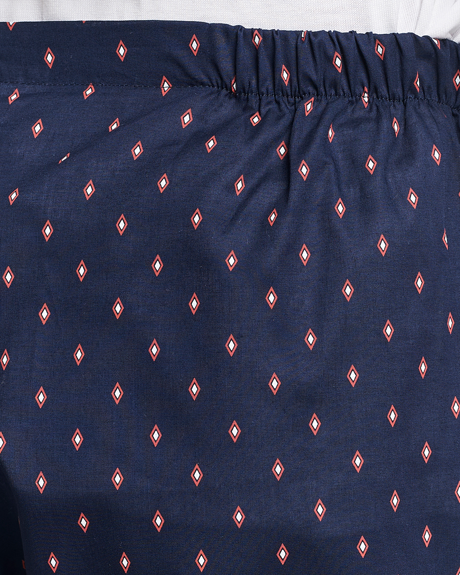 Uomini | Accappatoi & Pigiami | Derek Rose | Cotton Pyjama Set Navy