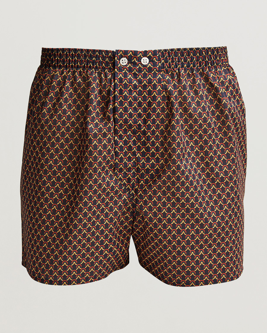 Uomini | Biancheria intima | Derek Rose | Classic Fit Woven Cotton Boxer Shorts Multi