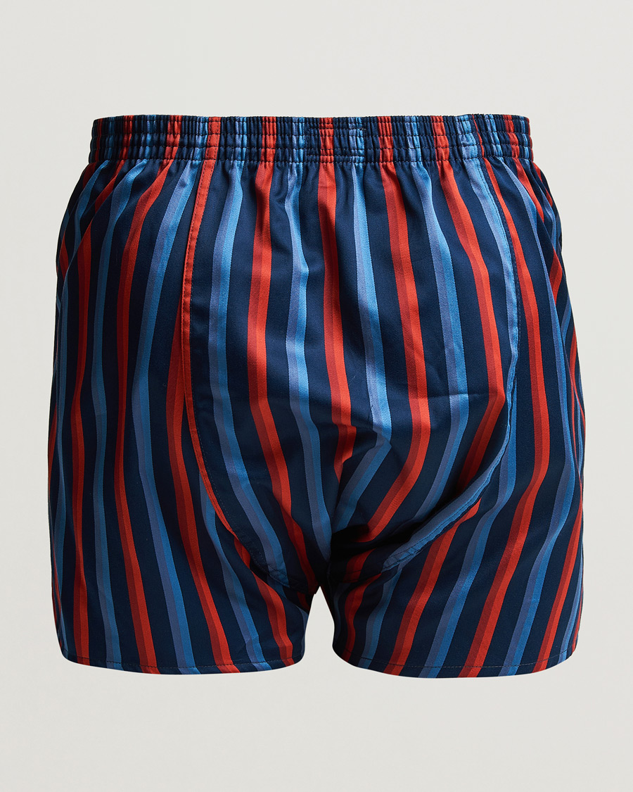 Uomini | Biancheria intima | Derek Rose | Classic Fit Striped Cotton Boxer Shorts Multi
