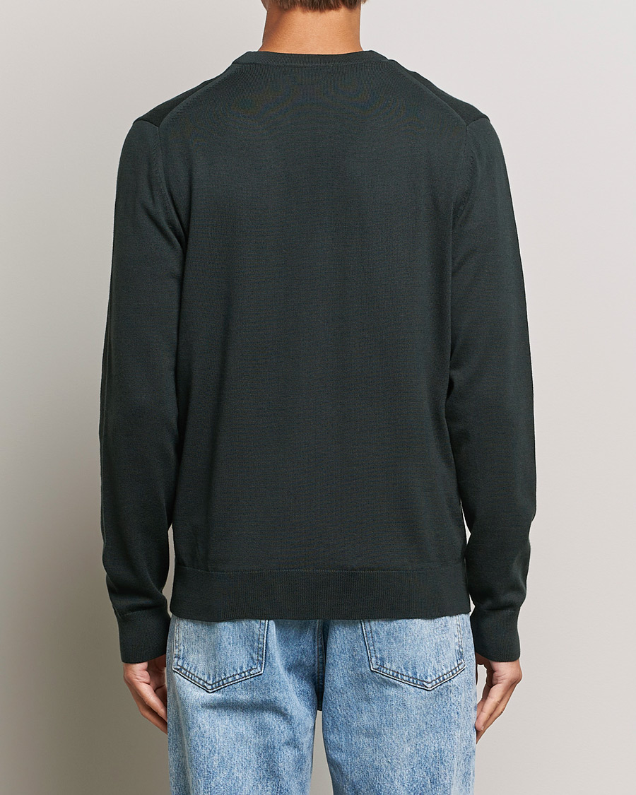 Uomini | Maglieria | Fred Perry | Knitted Cardigan Night Green