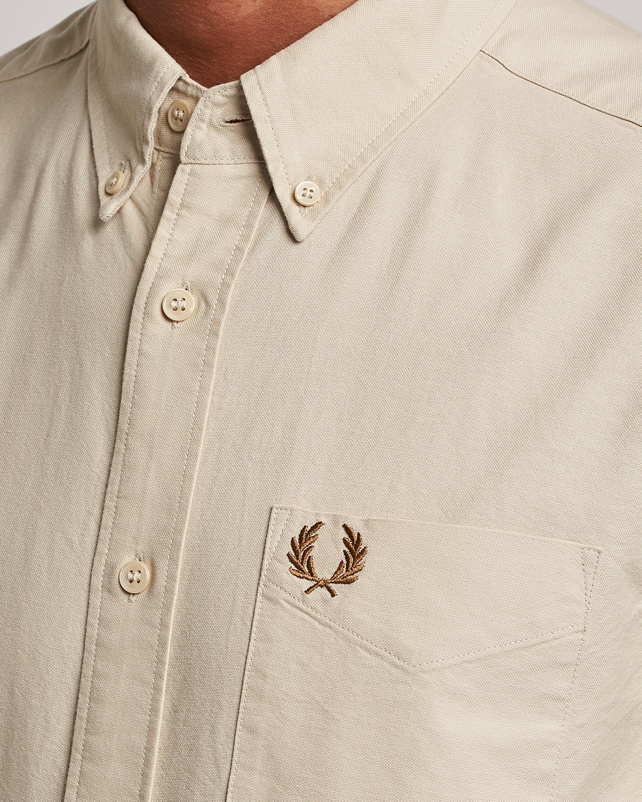 Uomini | Camicie | Fred Perry | Oxford Shirt Oatmeal