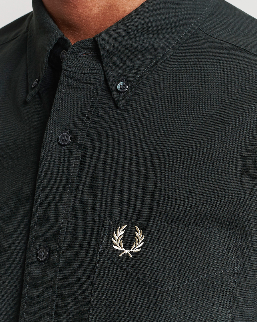 Uomini | Camicie | Fred Perry | Oxford Shirt Night Green