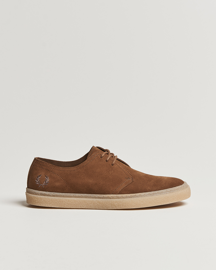 Uomini | Fred Perry Linden Suede Derby Shaded Stone | Fred Perry | Linden Suede Derby Shaded Stone