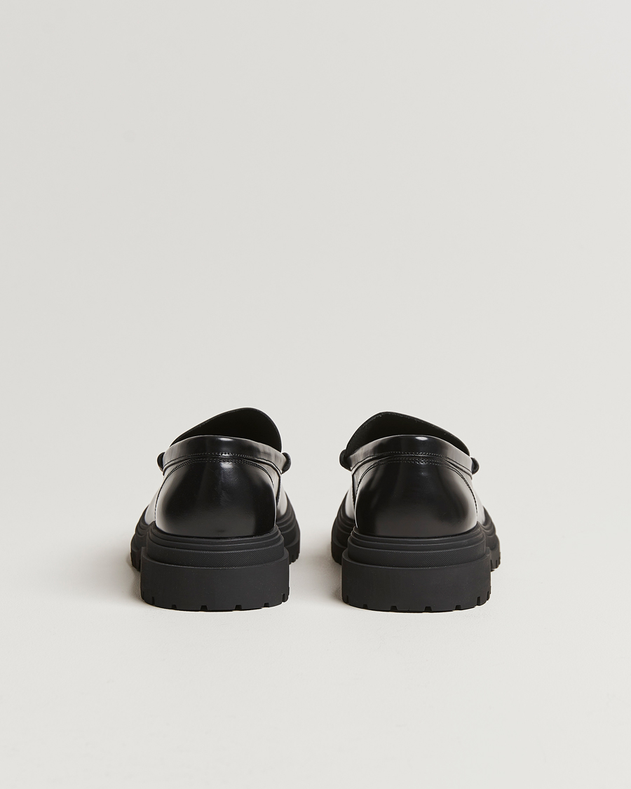 Uomini | Fred Perry FP Leather Loafer Black | Fred Perry | FP Leather Loafer Black