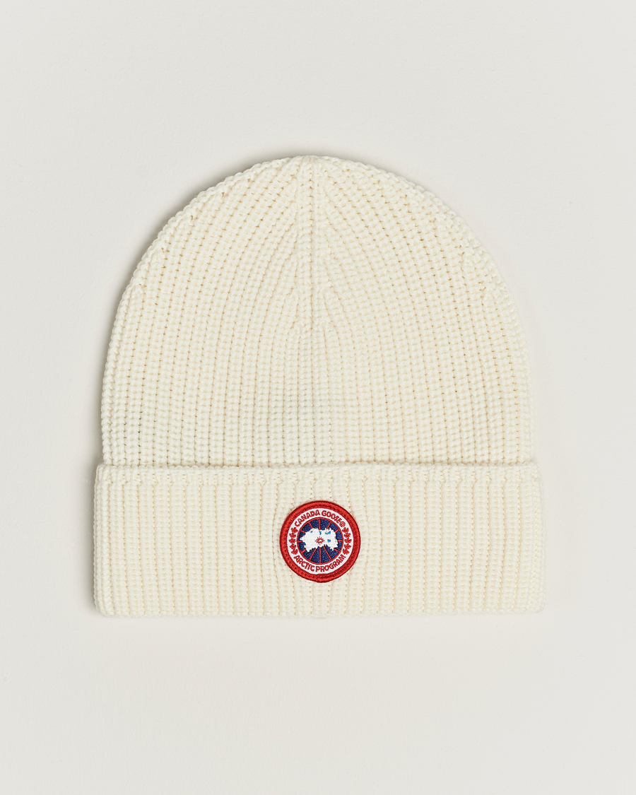 Uomini | Canada Goose Arctic Disc Rib Toque Cottongrass | Canada Goose | Arctic Disc Rib Toque Cottongrass