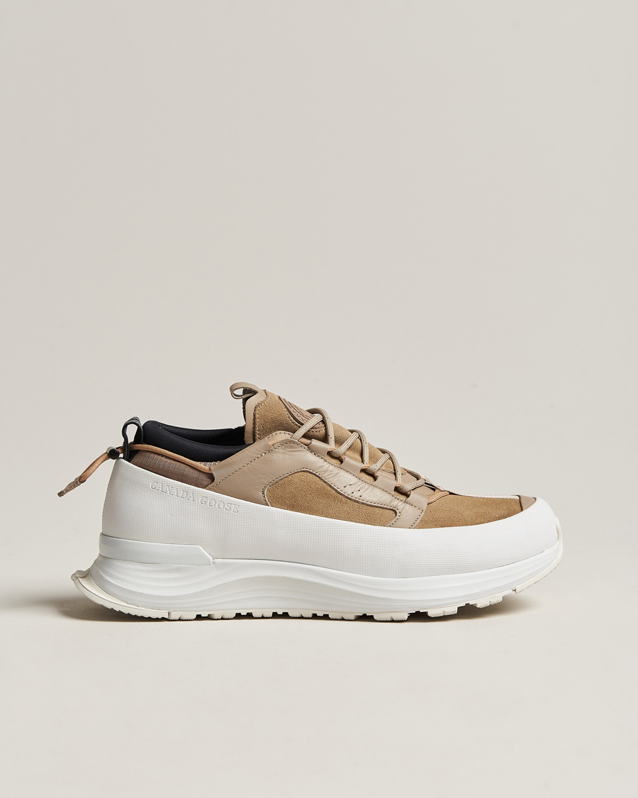 Uomini | Canada Goose Glacier Trail Sneaker Tan/White | Canada Goose | Glacier Trail Sneaker Tan/White