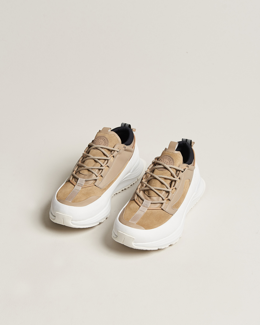 Uomini | Canada Goose Glacier Trail Sneaker Tan/White | Canada Goose | Glacier Trail Sneaker Tan/White