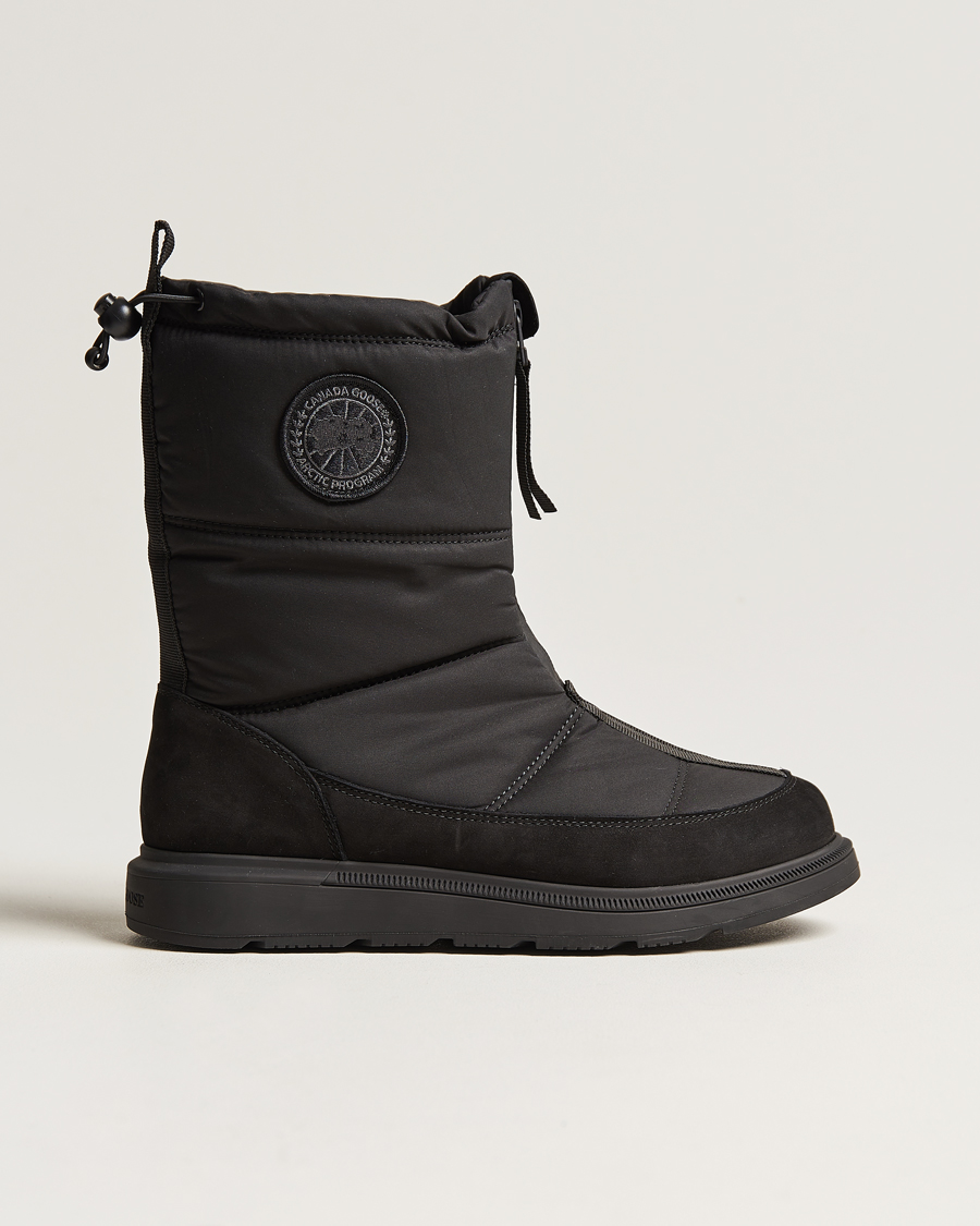 Uomini | Canada Goose Crofton Fold Down Puffer Boot Black | Canada Goose | Crofton Fold Down Puffer Boot Black