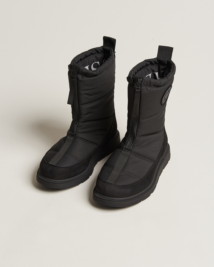 Uomini | Canada Goose Crofton Fold Down Puffer Boot Black | Canada Goose | Crofton Fold Down Puffer Boot Black