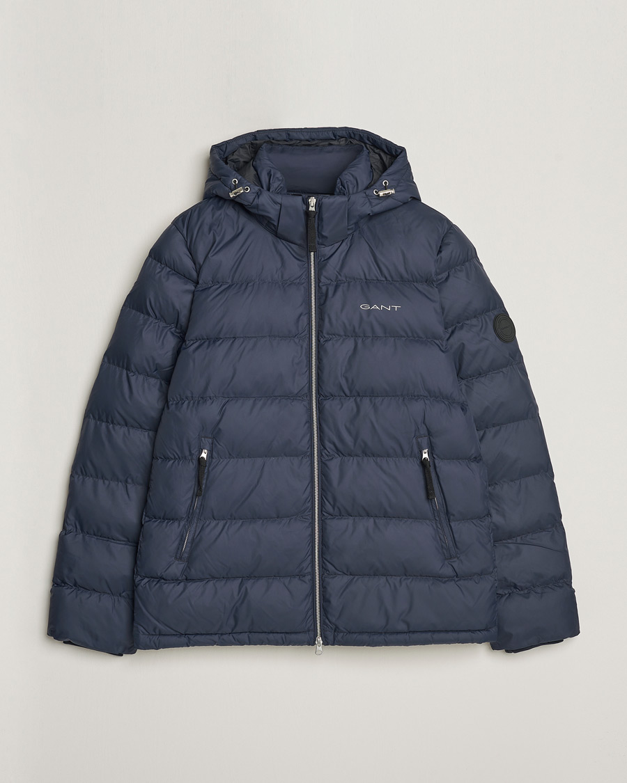 Uomini | Giacche | GANT | The Active Cloud Jacket Evening Blue