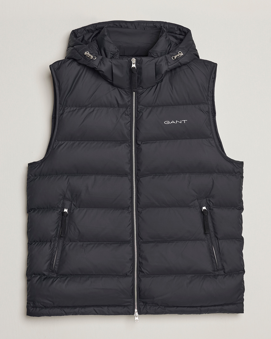 Uomini | Giacche | GANT | The Active Cloud Vest Black