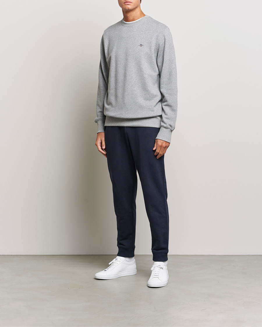 Uomini | Pantaloni | Gant | Original Sweatpant Evening Blue
