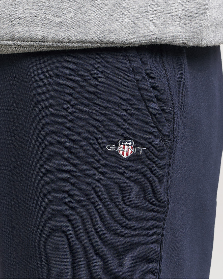 Uomini | Pantaloni | Gant | Original Sweatpant Evening Blue