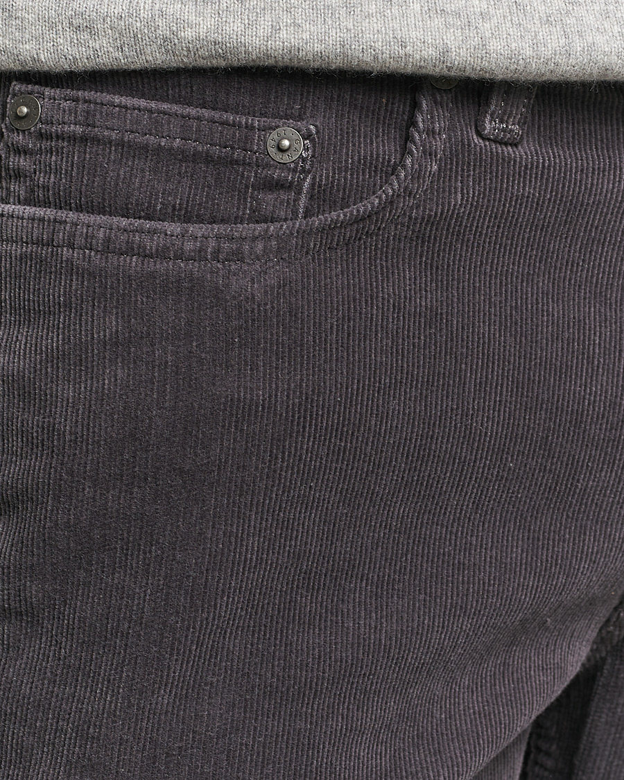 Uomini | Pantaloni | GANT | Cord 5-Pocket Jeans Antracite