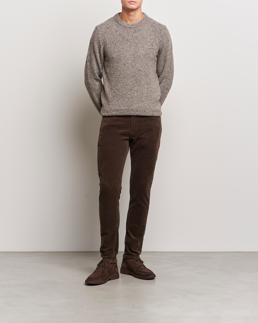 Uomini | Pantaloni | Gant | Cord 5-Pocket Jeans Rich Brown