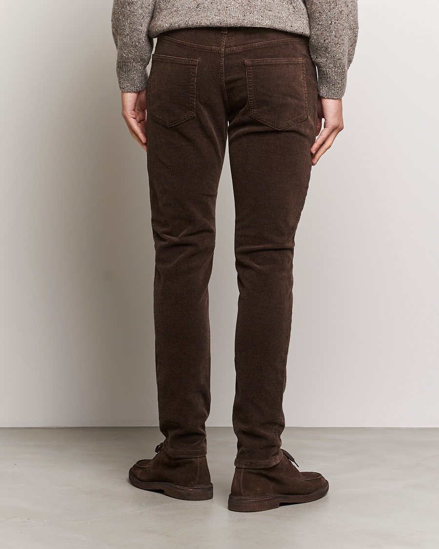 Uomini | Pantaloni | Gant | Cord 5-Pocket Jeans Rich Brown