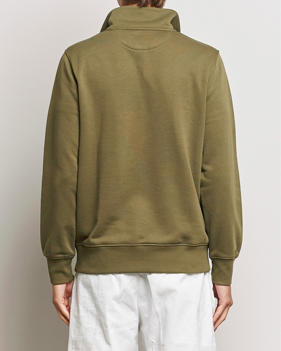 Uomini | Maglieria | GANT | Original Half Zip Sweater Juniper Green
