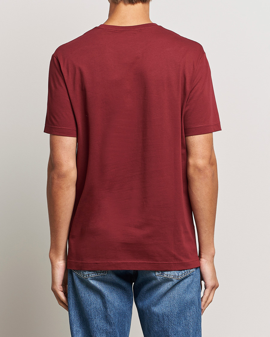 Uomini | T-shirt | GANT | The Original T-shirt Plumped Red