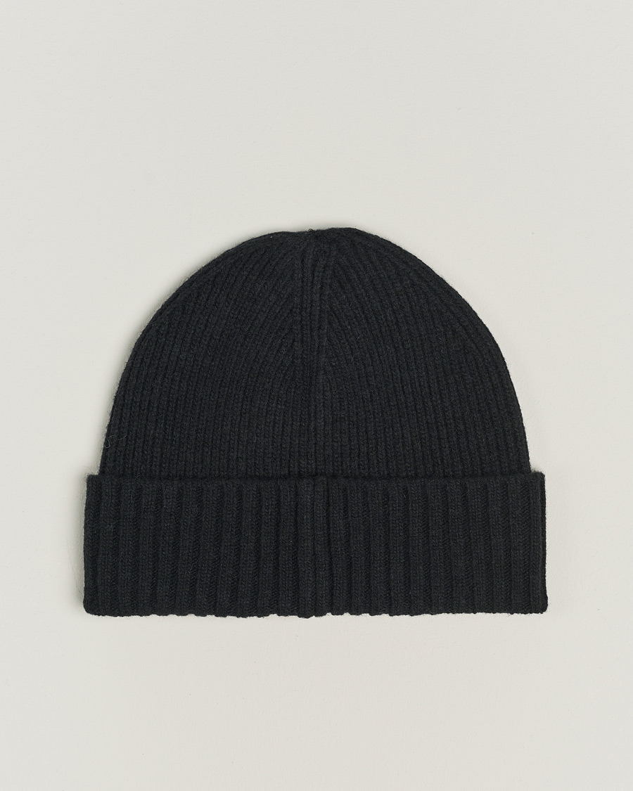 Uomini | Berretti | Gant | Wool Lined Beanie Black
