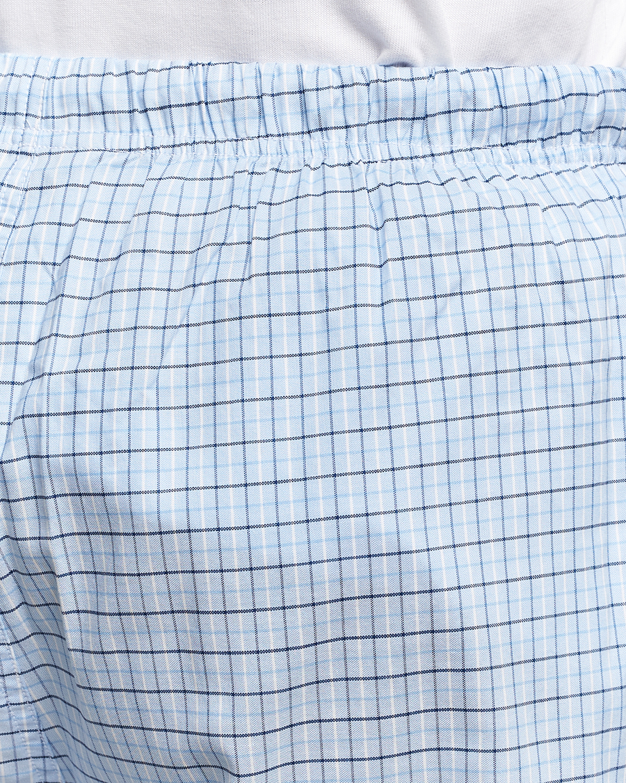 Uomini | Accappatoi & Pigiami | Gant | Checked Pyjama Set Capri Blue