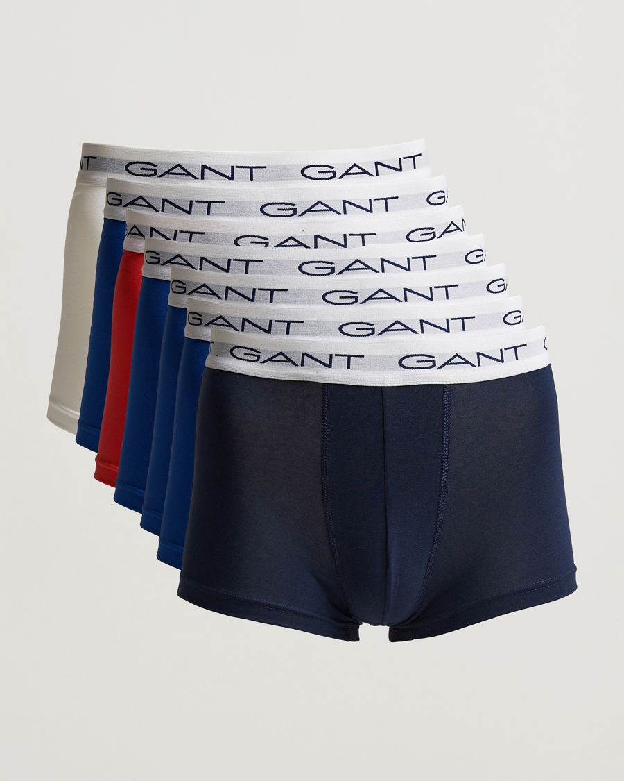 Uomini | Biancheria intima | Gant | 7-Pack Trunk Multi
