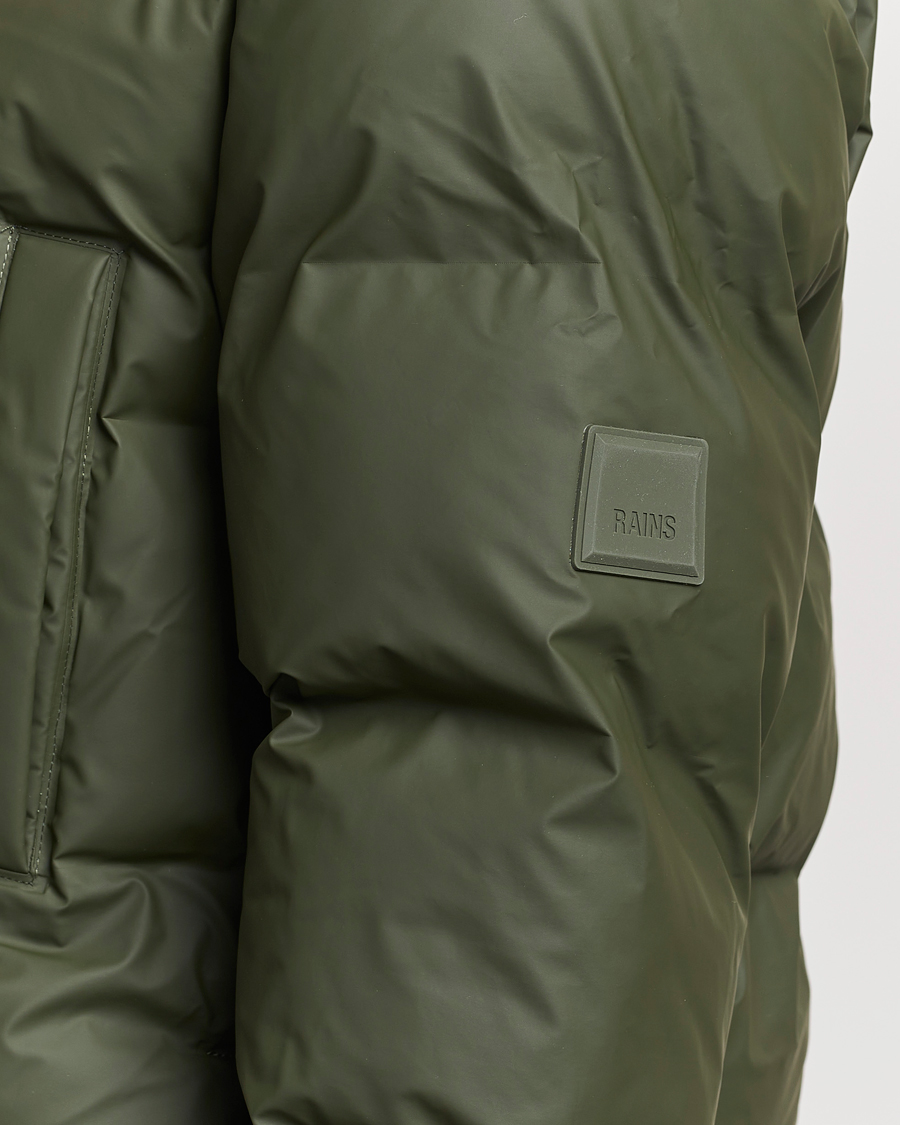 Uomini | Giacche | RAINS | Alta Puffer Parka Green