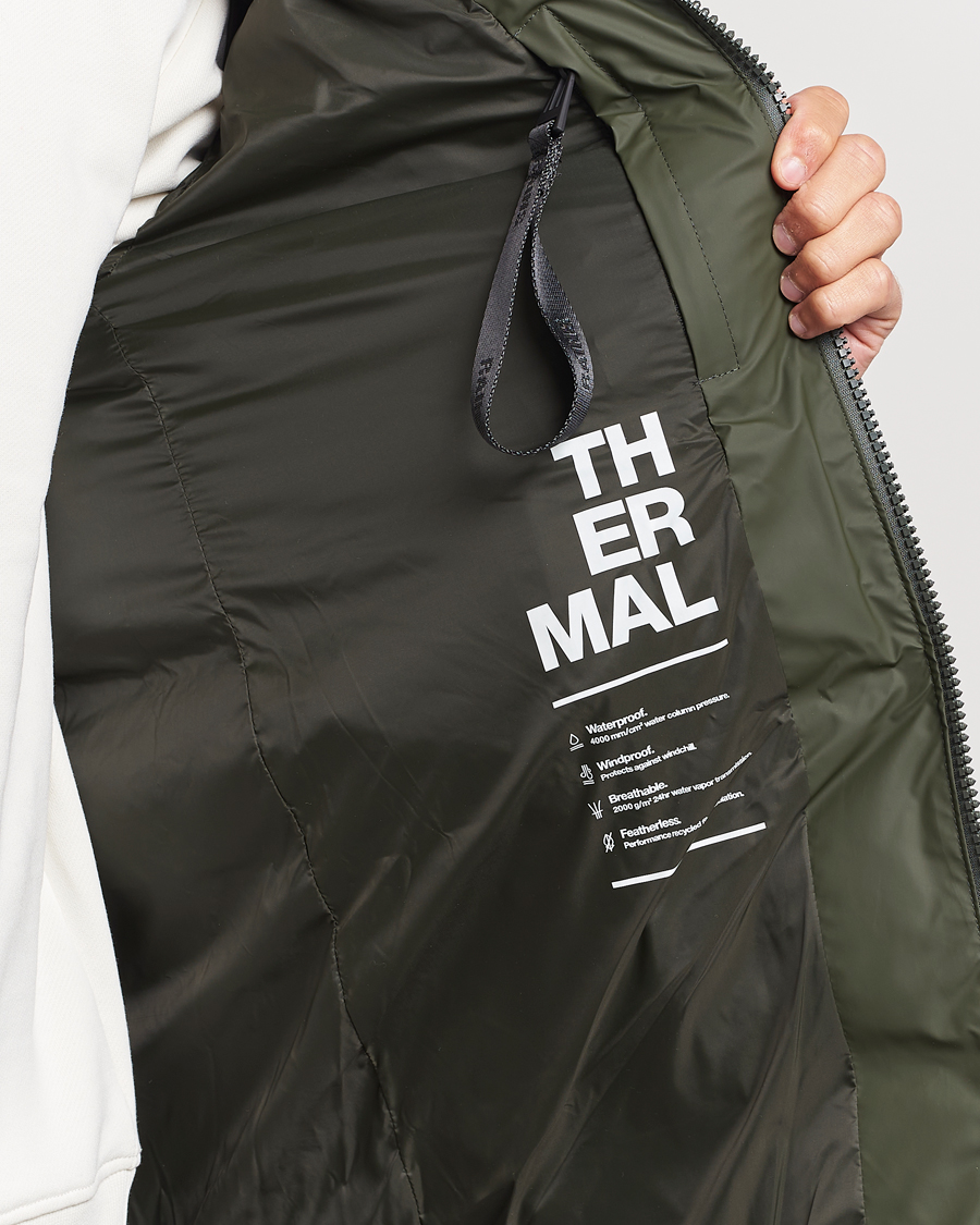 Uomini | Giacche | RAINS | Alta Puffer Parka Green