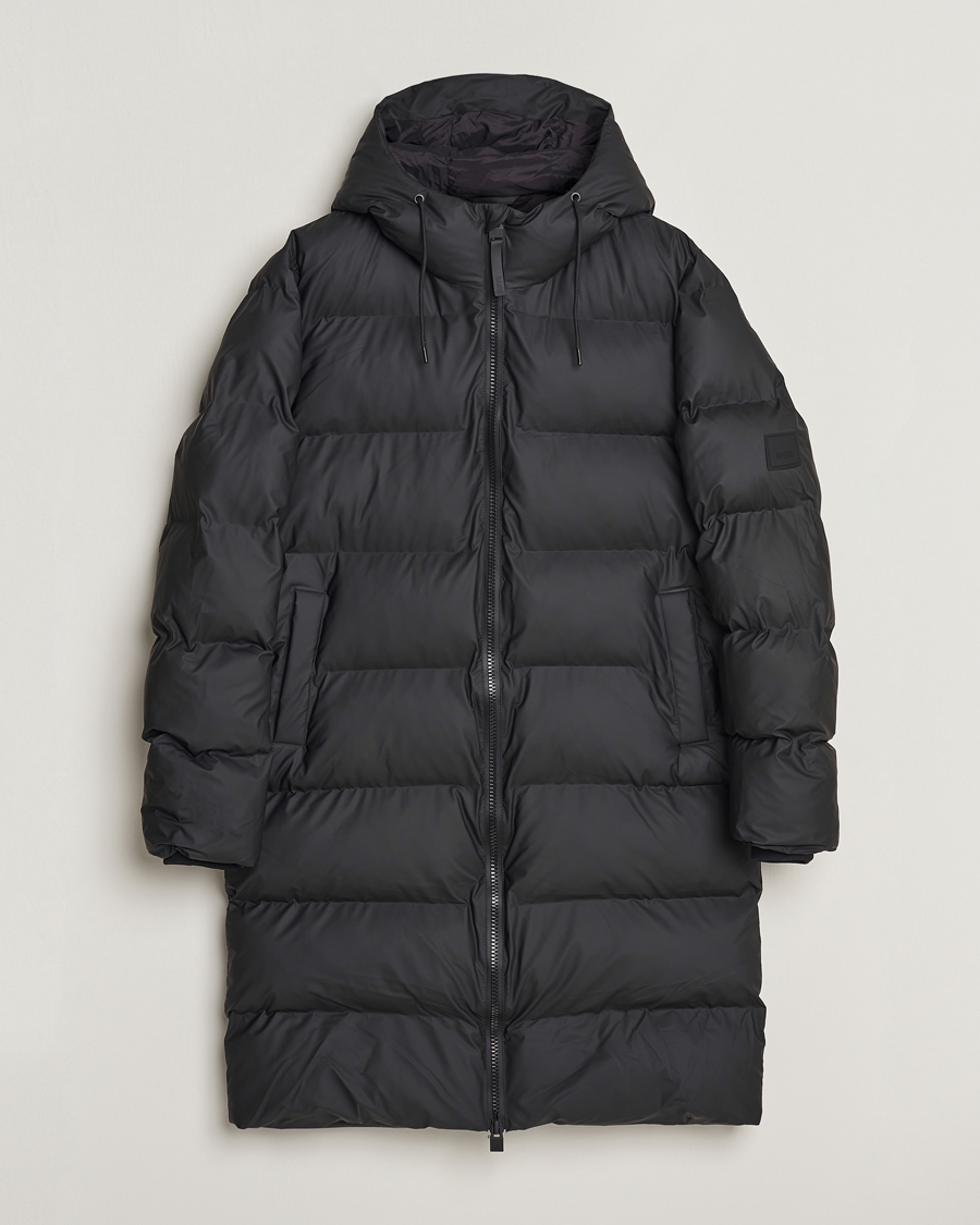 Uomini | Giacche | RAINS | Alta Long Puffer Jacket Black