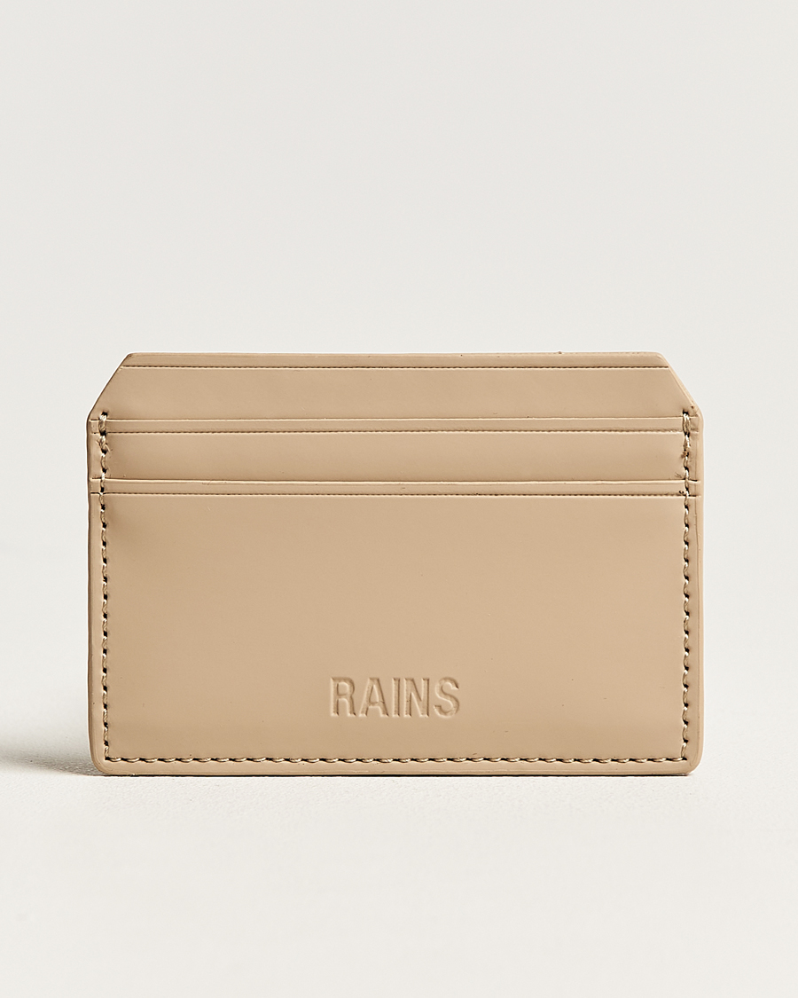 Uomini | RAINS Card Holder Sand | RAINS | Card Holder Sand