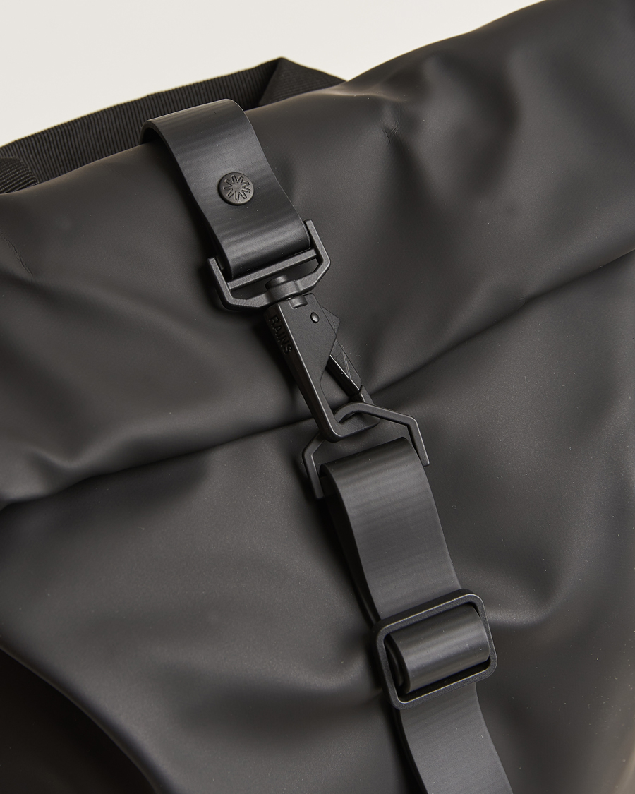 Uomini | Borse | RAINS | Rolltop Rucksack Black