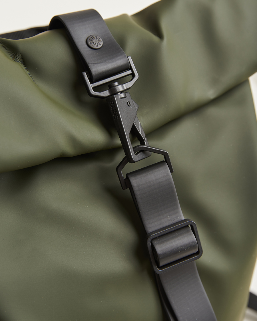 Uomini | Borse | RAINS | Rolltop Rucksack Green