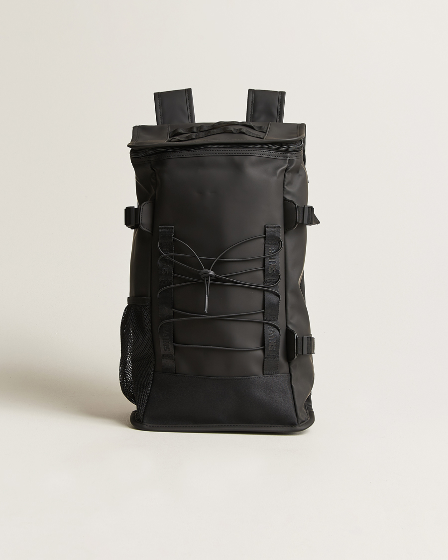 Uomini | RAINS Trail Mountaineer Backpack Black | RAINS | Trail Mountaineer Backpack Black