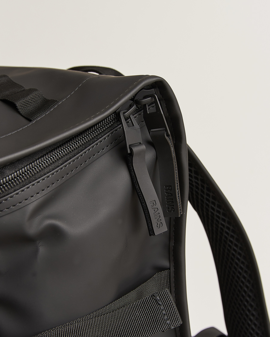 Uomini | RAINS Trail Mountaineer Backpack Black | RAINS | Trail Mountaineer Backpack Black