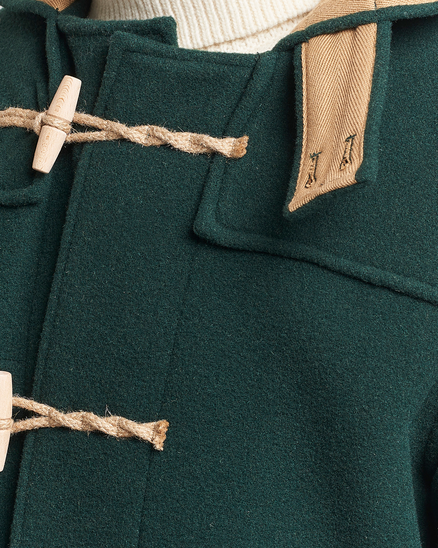 Uomini | Giacche | Gloverall | 575 Monty Original Duffle Coat Pine Green
