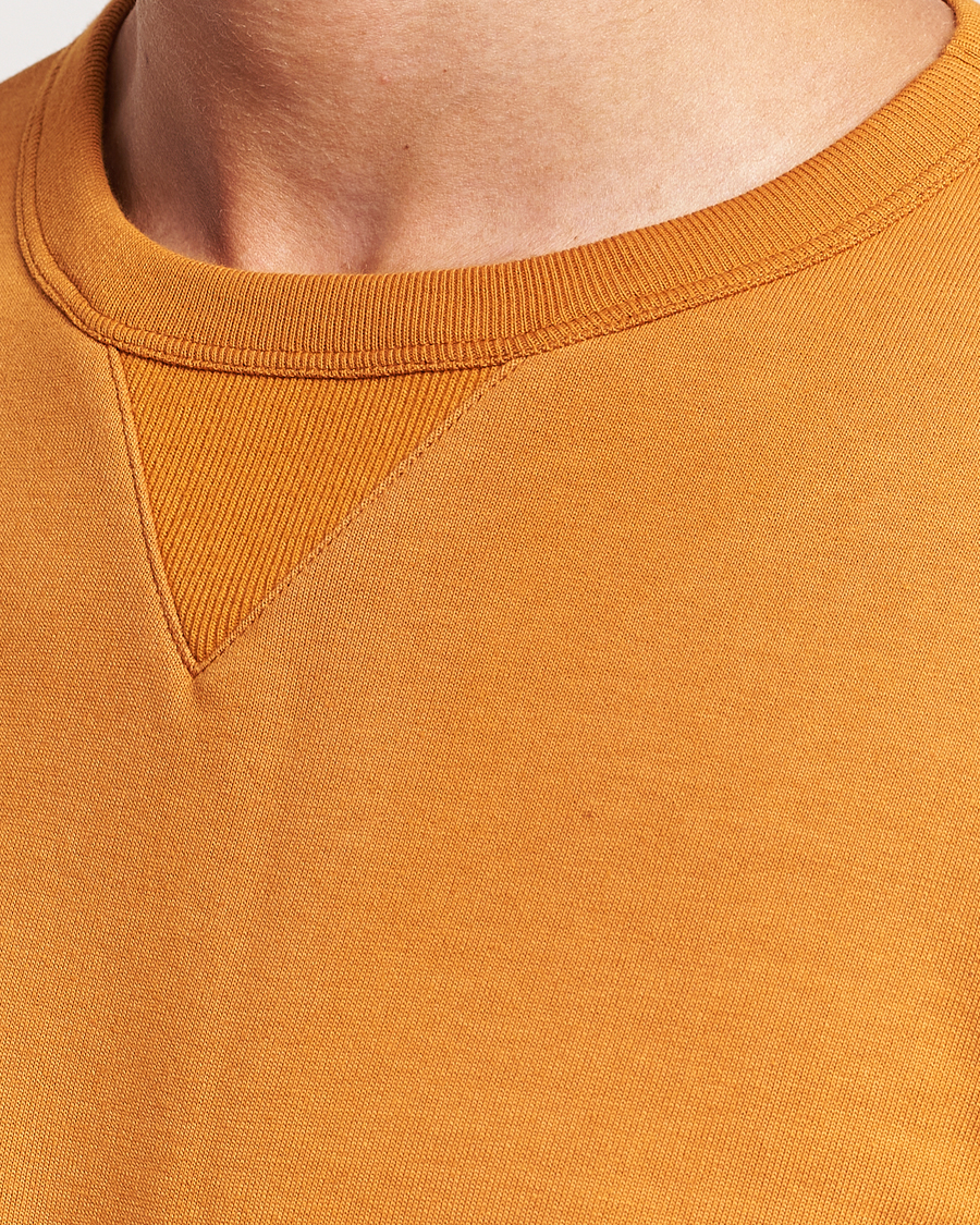 Uomini | Maglieria | Merz b. Schwanen | Organic Cotton Crew Neck Sweatshirt Desert Sun