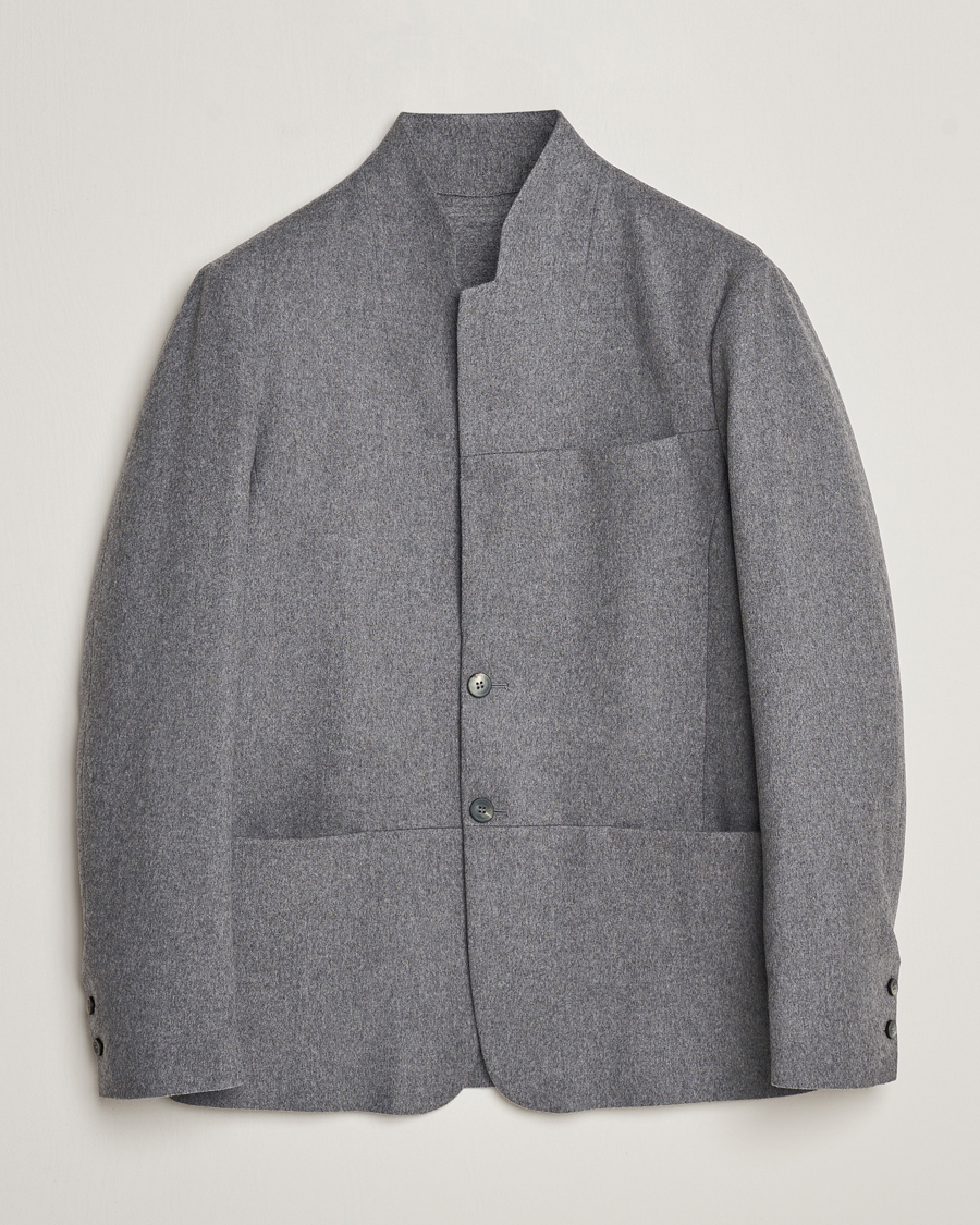 Uomini | Blazers | SEASE | Ellen Wool/Cashmere Blazer Light Grey