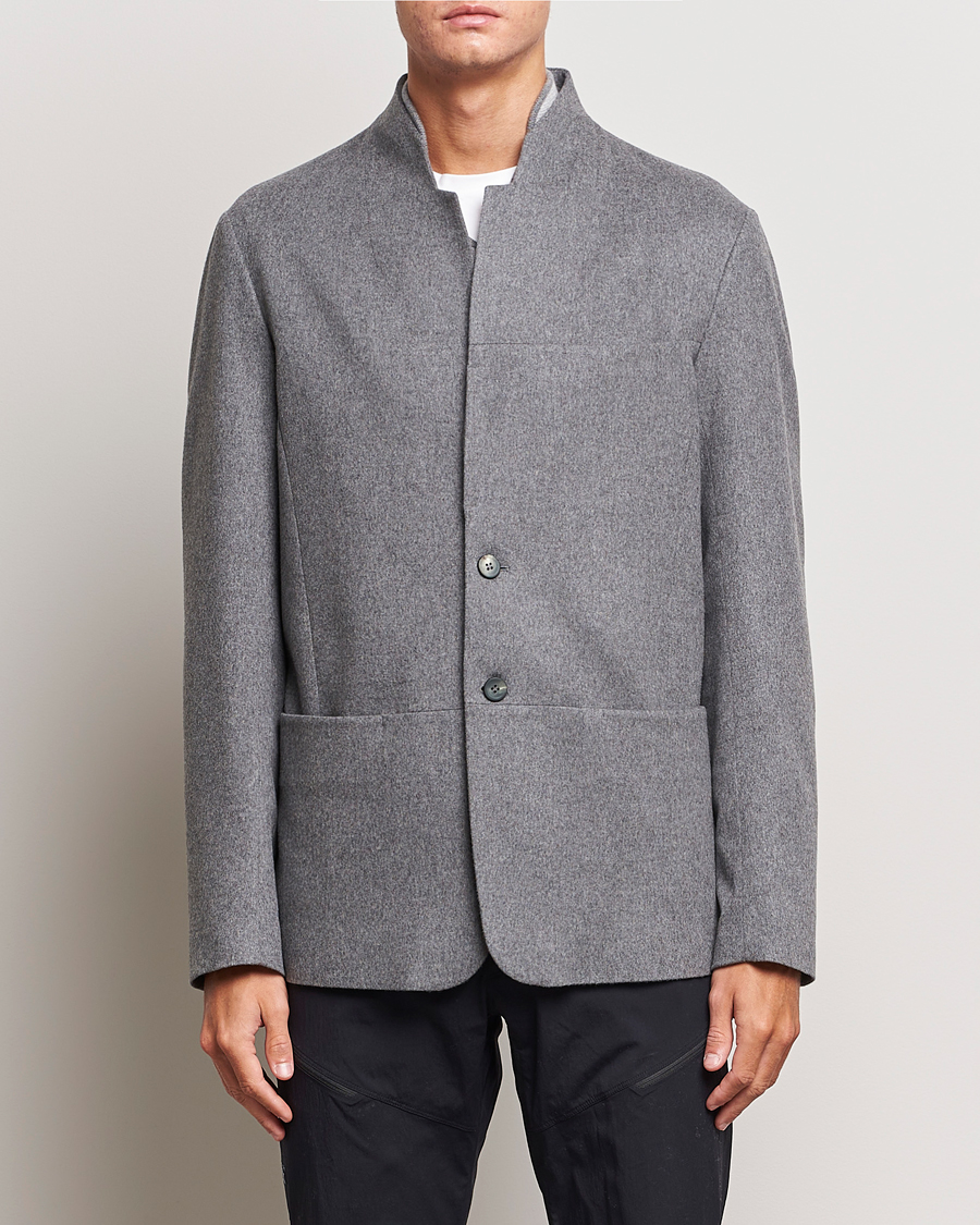 Uomini | Blazers | SEASE | Ellen Wool/Cashmere Blazer Light Grey