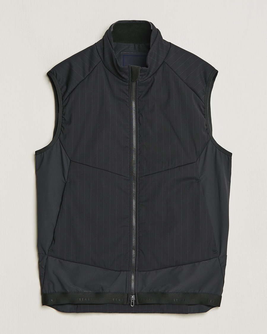 Uomini | Giacche | SEASE | Predator Wool/Nylon Insulated Vest Black