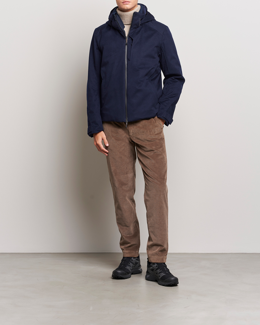 Uomini | Giacche | SEASE | Balma Cashmere Down Jacket Navy