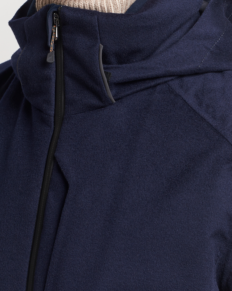Uomini | Giacche | SEASE | Balma Cashmere Down Jacket Navy
