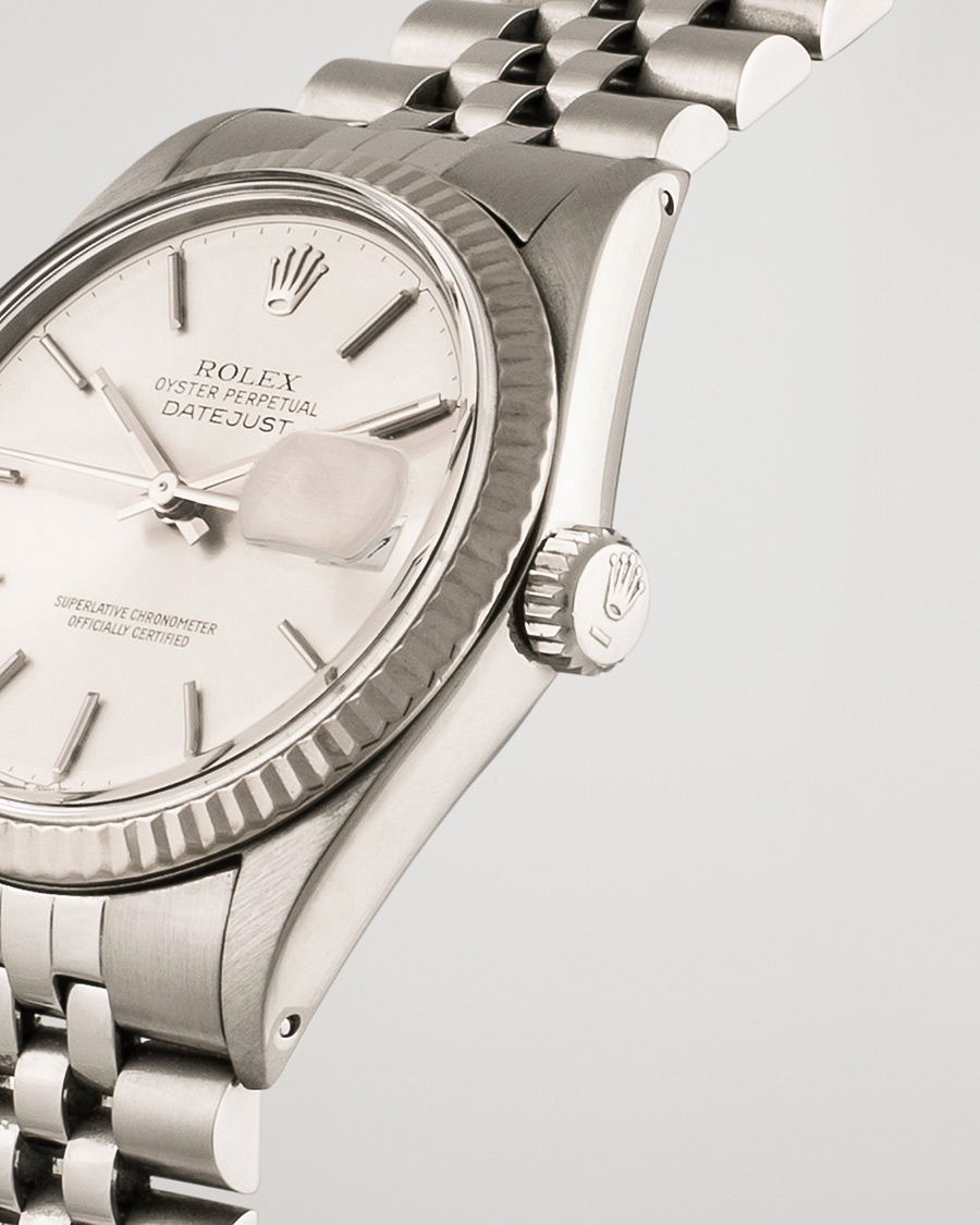 Uomini | Rolex Pre-Owned Datejust 16014 Oyster Perpetual Steel Silver Steel Steel Silver | Rolex Pre-Owned | Datejust 16014 Oyster Perpetual Steel Silver Steel Steel Silver