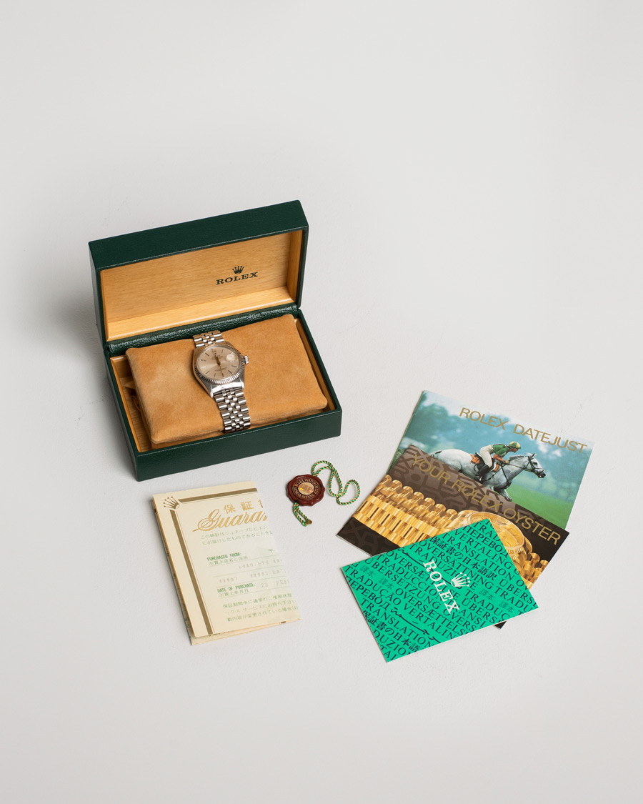 Uomini | Rolex Pre-Owned Datejust 16014 Oyster Perpetual Steel Silver Steel Steel Silver | Rolex Pre-Owned | Datejust 16014 Oyster Perpetual Steel Silver Steel Steel Silver