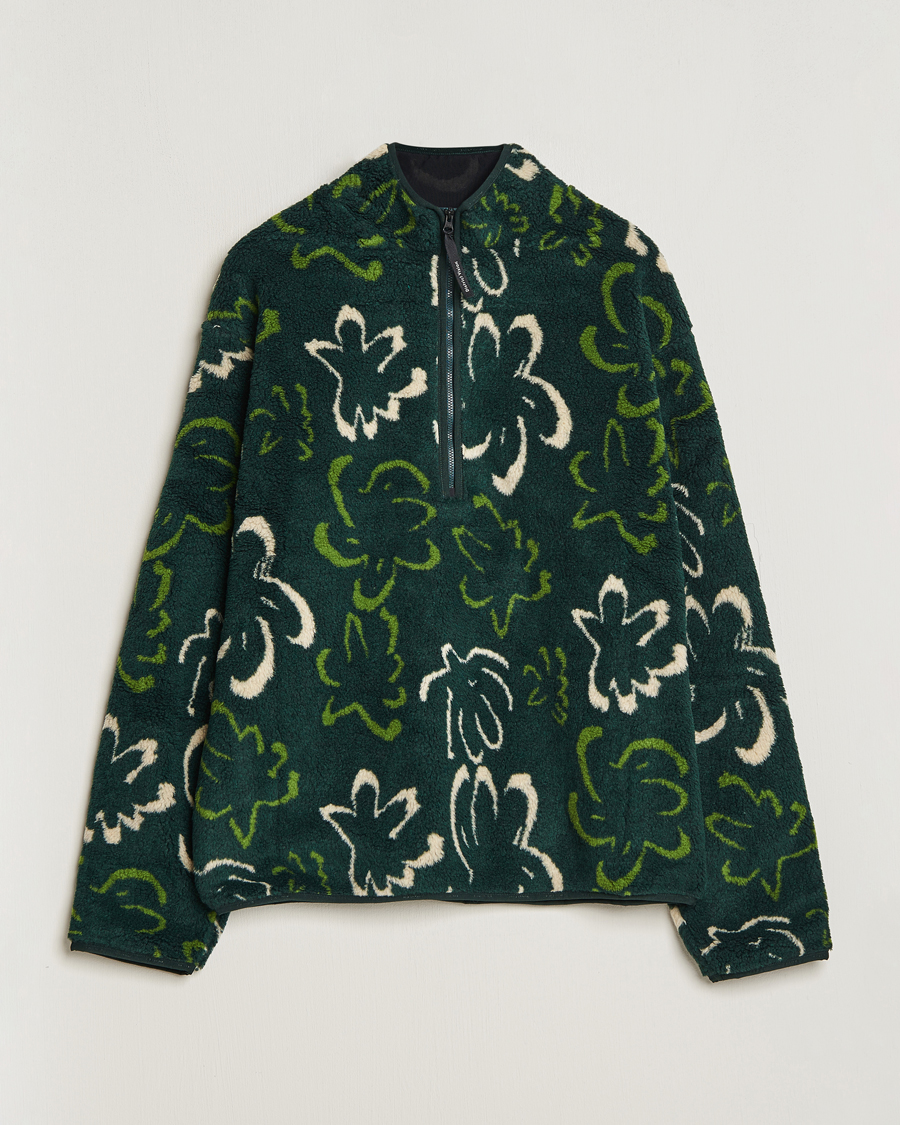 Uomini | Maglieria | District Vision | Half-Zip Pile Fleece Bloom