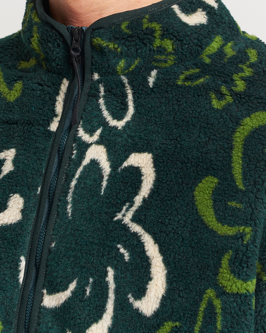 Uomini | Maglieria | District Vision | Half-Zip Pile Fleece Bloom