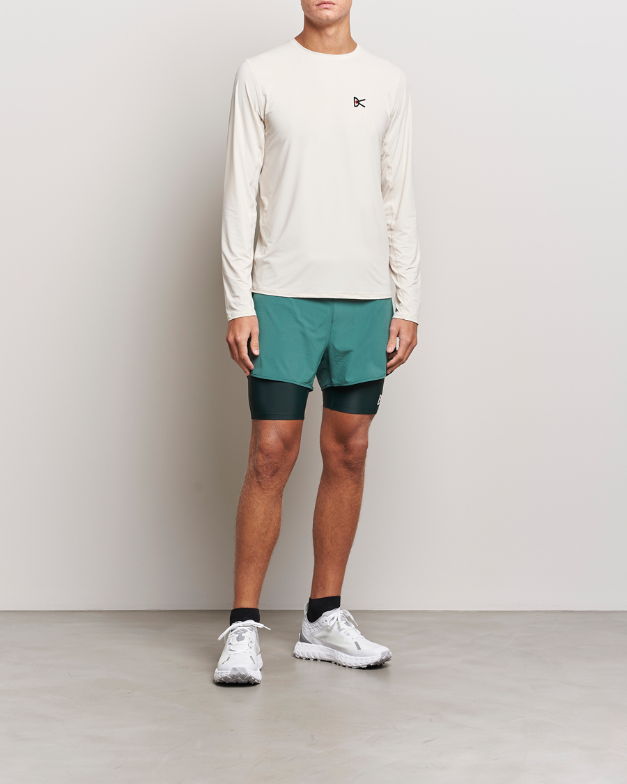 Uomini | Pantaloncini | District Vision | Layered Pocketed Trail Shorts Pine