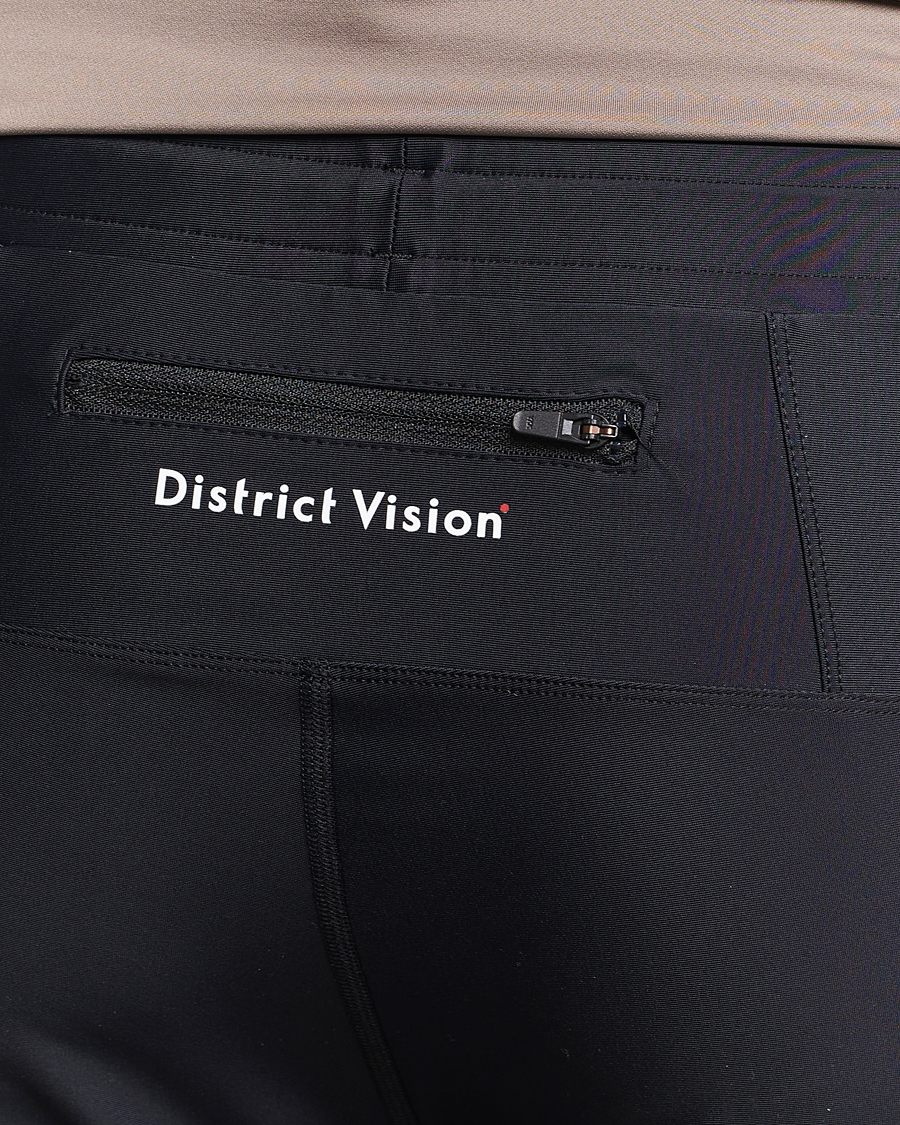 Uomini | Pantaloni | District Vision | Recycled Pocketed Tights Black