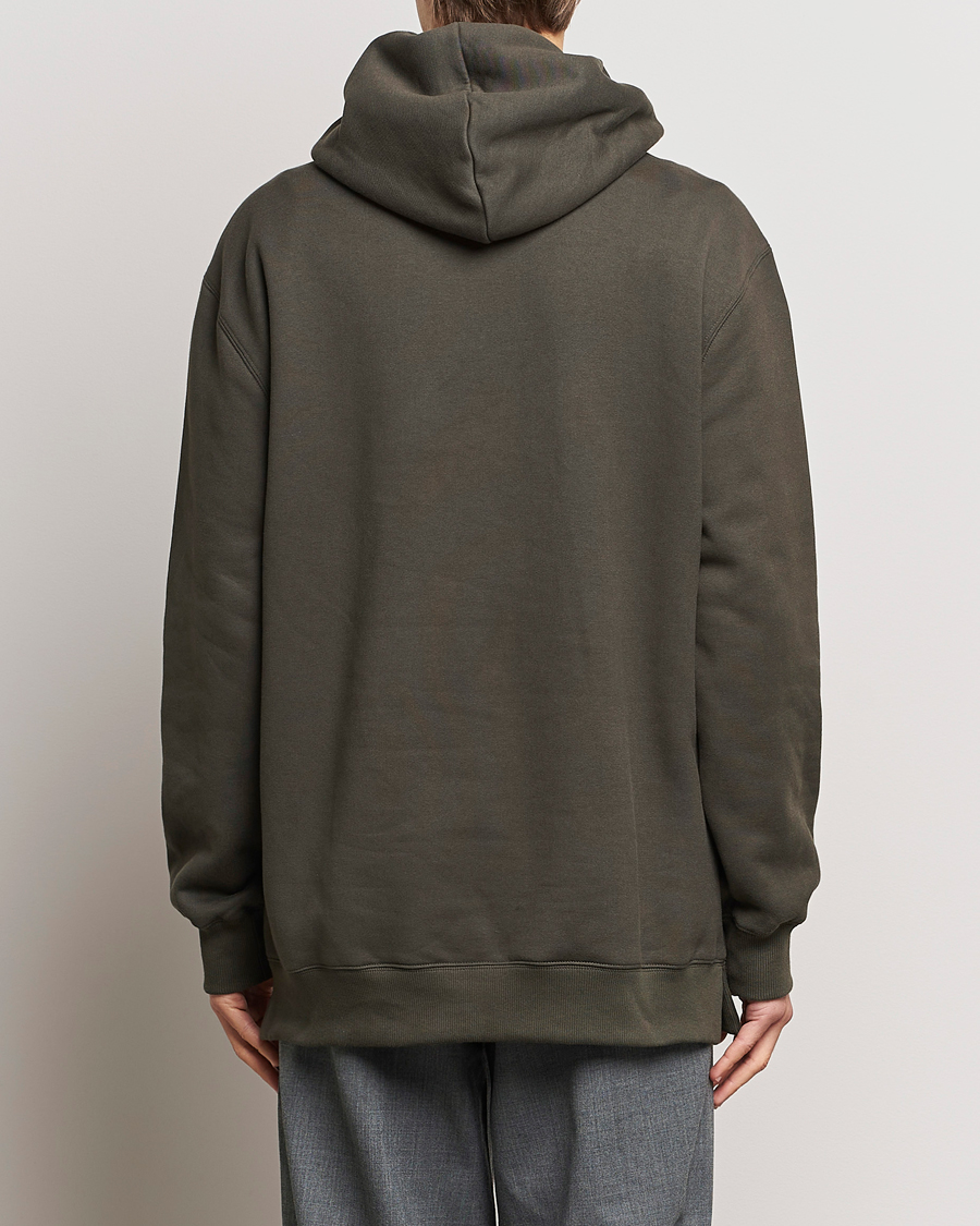 Uomini | Maglieria | Lanvin | Oversized Logo Hoodie Loden
