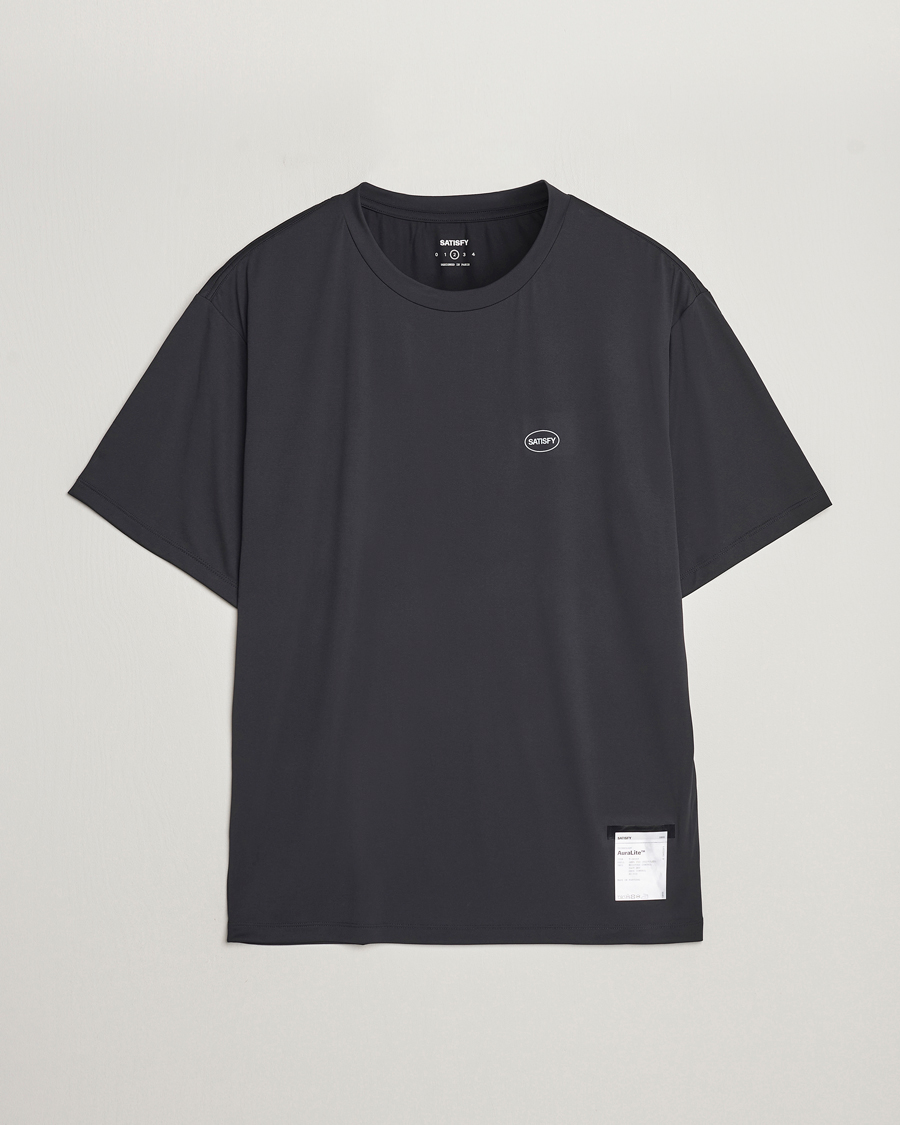 Uomini | T-shirt | Satisfy | AuraLite T-Shirt Black
