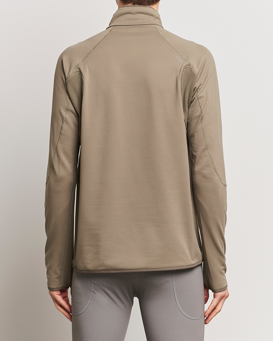Uomini | Maglieria | Satisfy | GhostFleece Half Zip Smoky Quartz